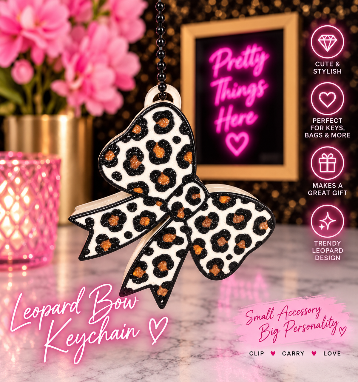Leopard Bow Can Opener