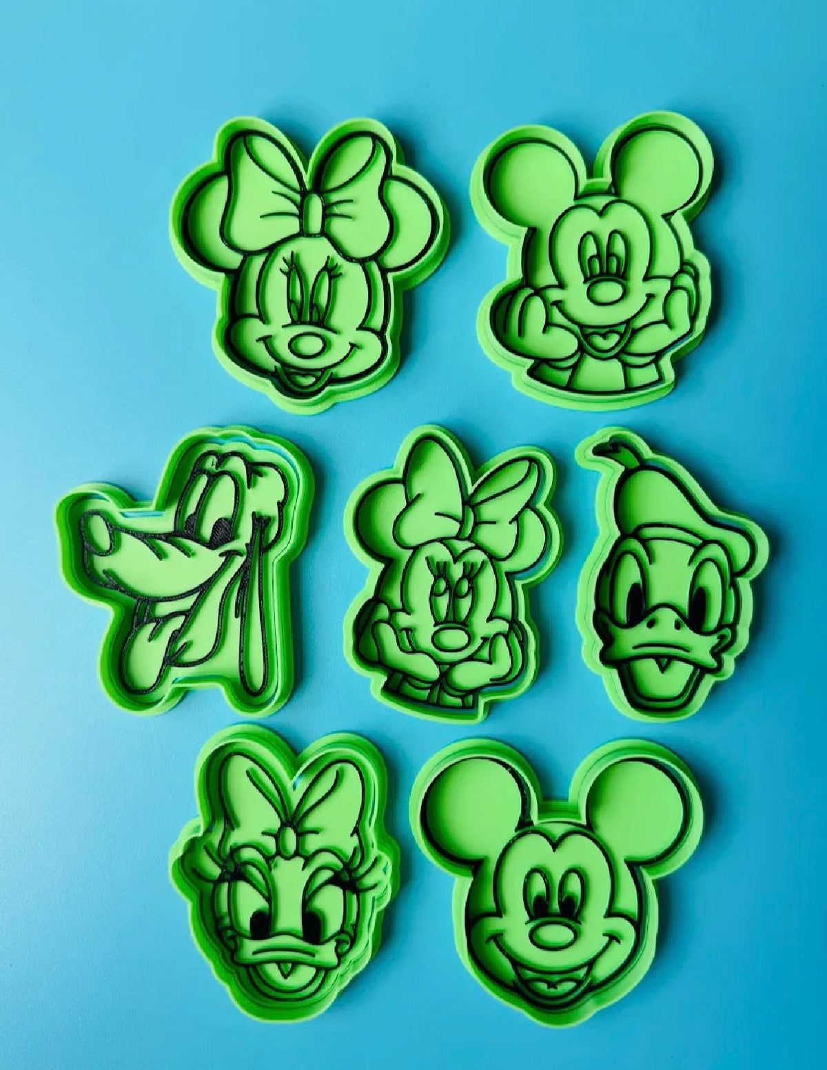3D Printed Mickey & Friends Cookie Cutters