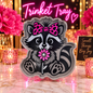 3D Printed Small Raccoon Trinket Trag